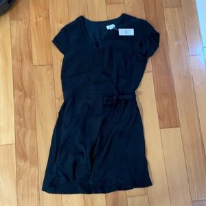 LOFT Petite Wrap Skort Romper